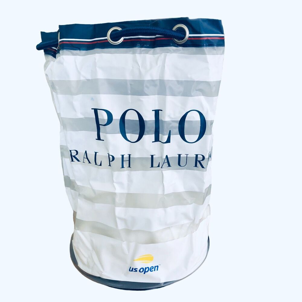 US Open 2022 Polo Ralph Lauren Drawstring Backpack Duffle Bag (18"H x 11" W) NEW